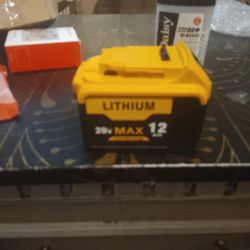 12 Amp 20 Volt DeWalt Replacement Batteries Brand New