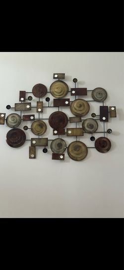 Luxury Metal frame wall decoration with mirror