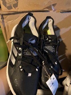 adidas baseball cleats size 8 Black 