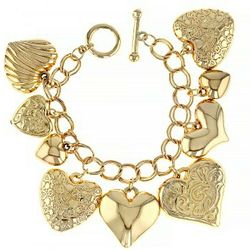 NEW Heart Charm Bracelet Show Love Perfect