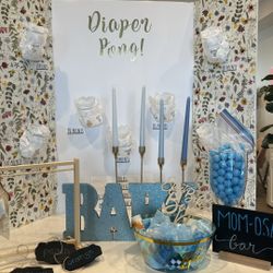 Boy baby Shower Items 