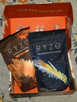 Ryze coffee and chocolate cocoa new