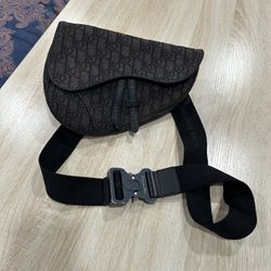 Christian Dior Mens Saddle Bag - Brown