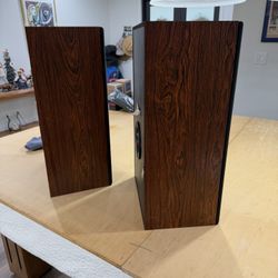 Vintage Polk Audio Model 7 Monitor Speakers