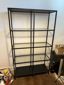 Black Metal Bookshelf