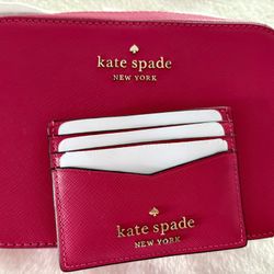 Kate Spade - Small bag And Matching Credit Card  Case