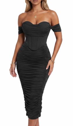 CurvySweet Scarlett Women's Off the Shoulder dress