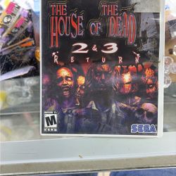 Nintendo Wii The House Of The Dead 2&3 Game