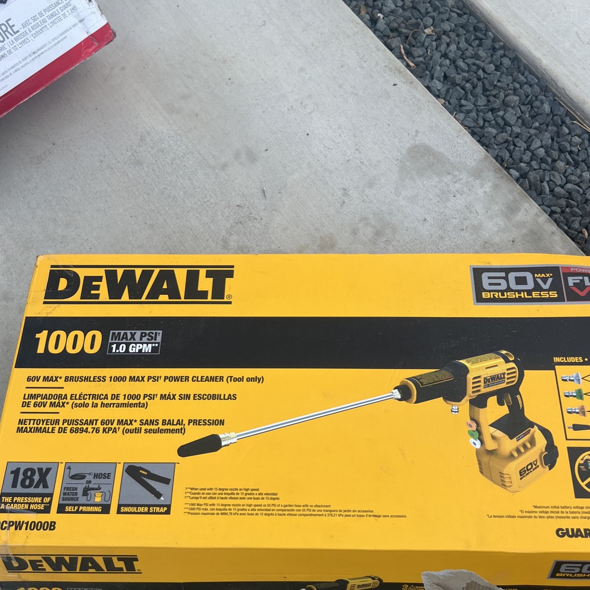 Dewalt Pressure Washer 1000