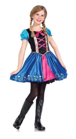 New Halloween costume- Alpline Princess avail- small and medium $13