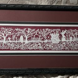 One Of A Kind Signed Framed Art with Gothic Vibe