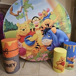 Winnie The Pooh backdrop 