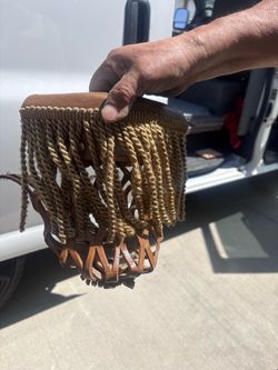 Pool table pockets in fair condition