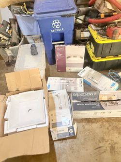 Brand new bathroom fixtures