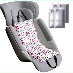 Car Seat Cooling Pad, Baby Stroller Cooling Pad - Insulated Cushion With Ice Pack