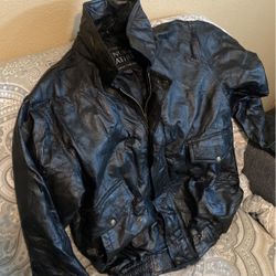 Black Leather Jacket 