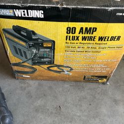 Chicago Electric 90 Amp Flux Wire Welder 