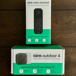 Blink Outdoor Camera Set