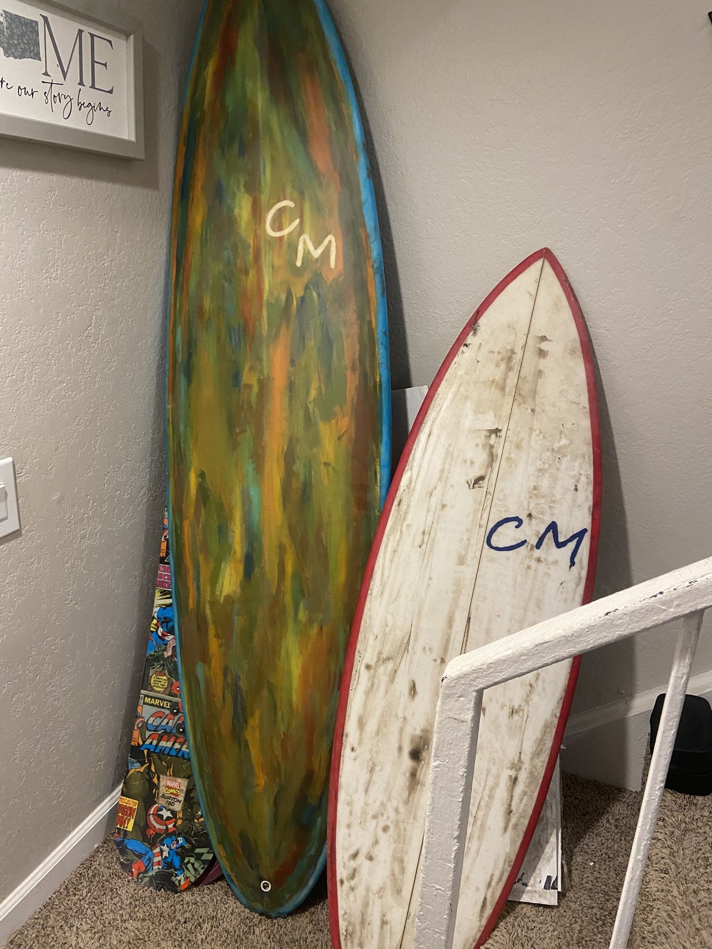 Classic Malibu Surfboards