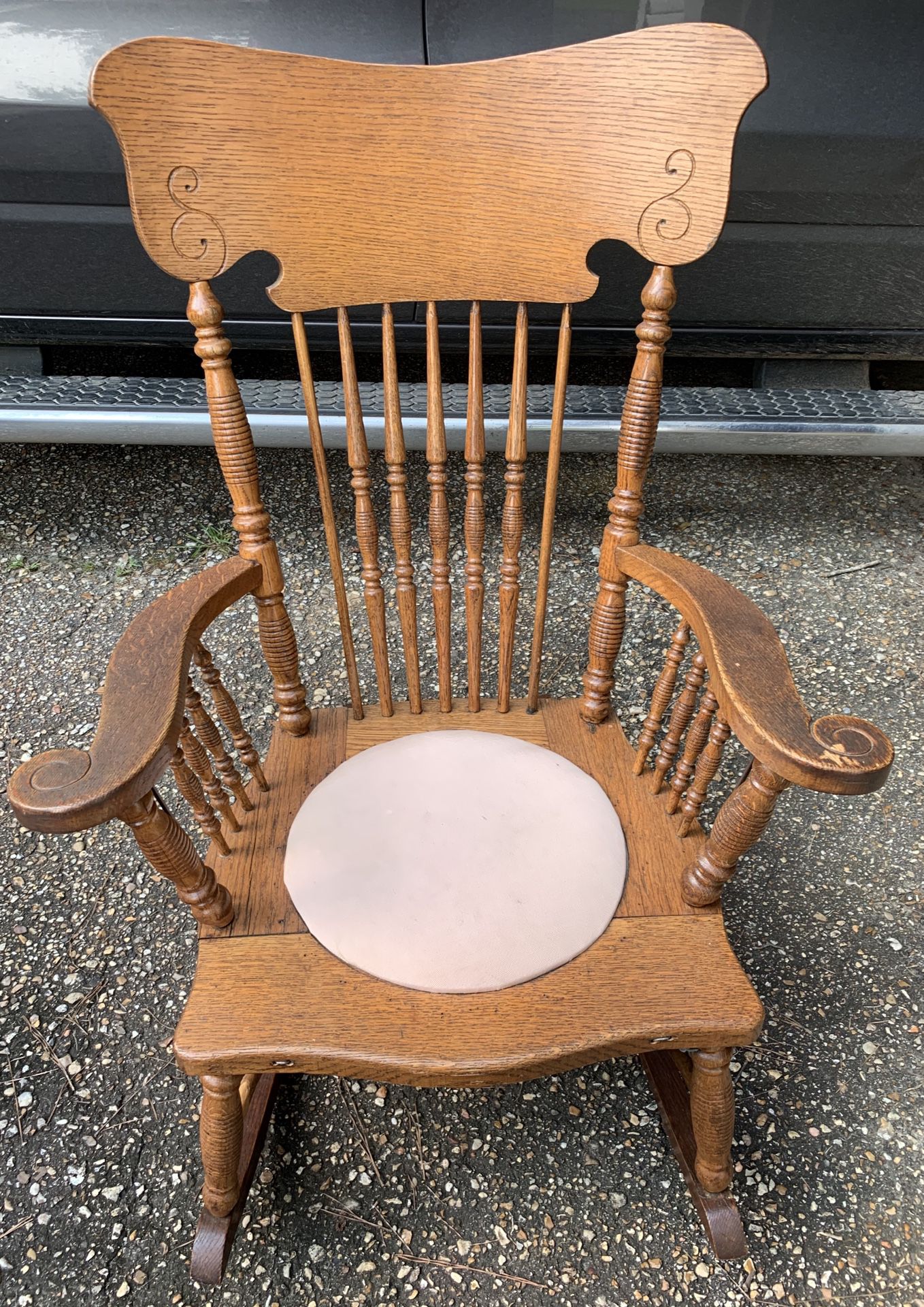 Vintage wooden rocking chairs