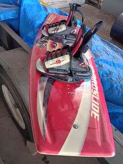 Hydro slide wakeboard
