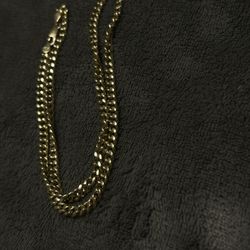 brand new 10k 18inch mini miami cuban chain 8.2g real gold no trades 