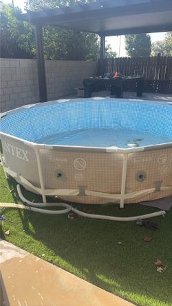 Pool intex 12x30 above ground pool