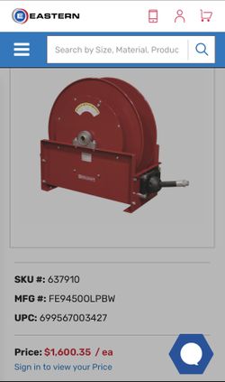 ReelCraft Fuel Hose Reel 