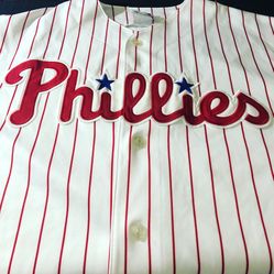 Philadelphia PHILLIES BASEBALL JERSEY  2 XL  