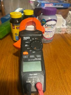 Klein digital clamp on amp and volt meter