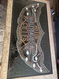 Harley Davidson Mosaic Coffee Table