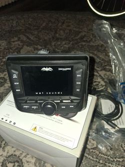 Wet Sounds Marine Stereo Receiver SiriusXM Ready
