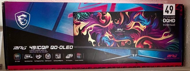 MSI MPG 491CQP QD-OLED 49" Curved Gaming Monitor