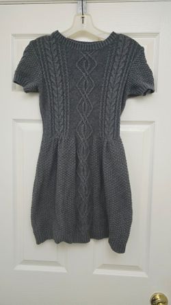 Gray sweater dress s small winter clothes