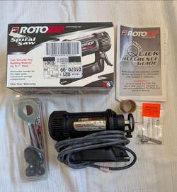 Roto Zip Heavy Duty Spiral Saw/ with Circle Cutter attachment