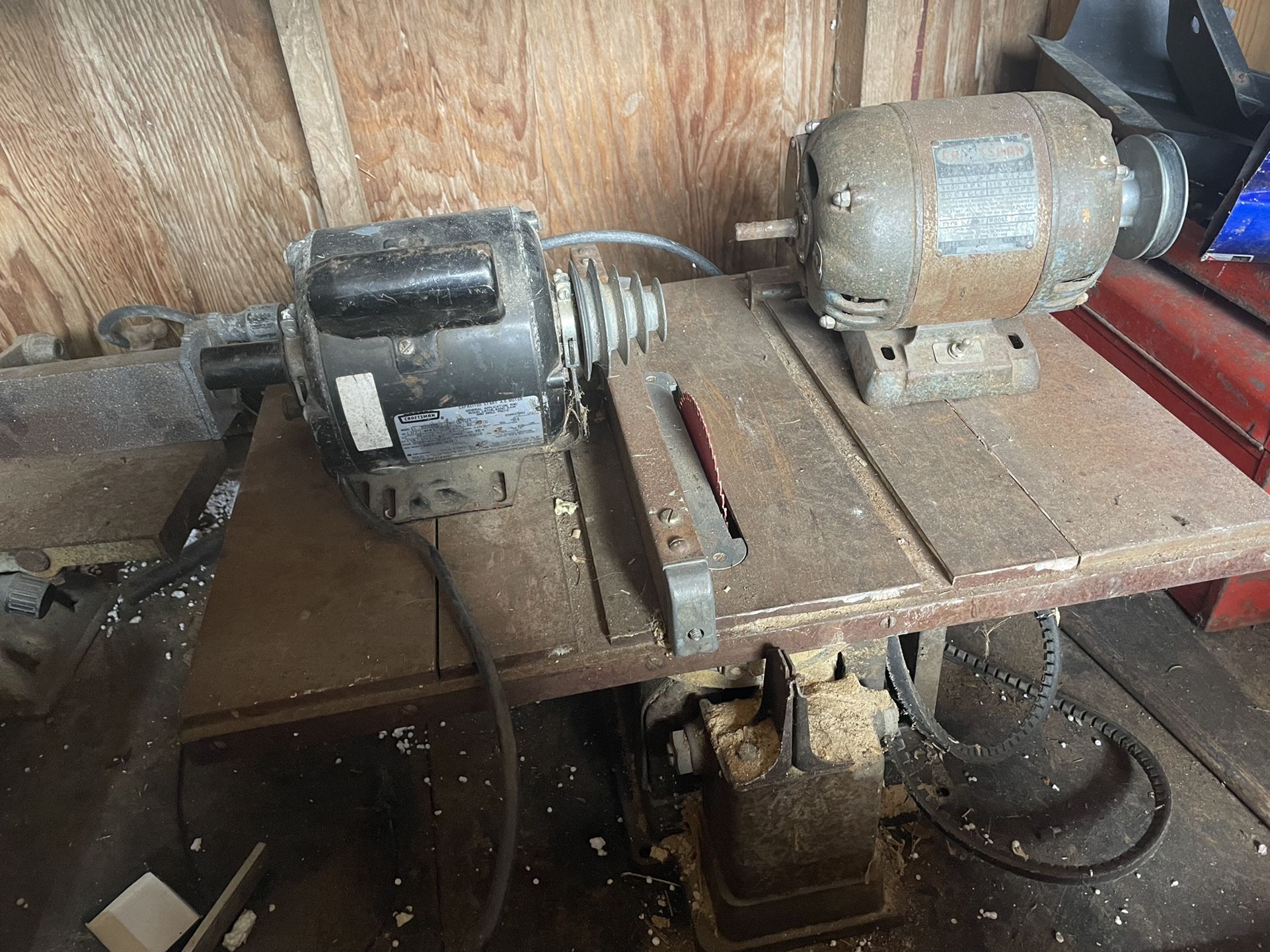 Table Saw And Planer