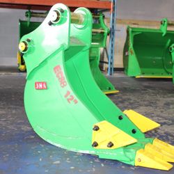 Excavator Volvo ECR88 GP Bucket 12 Inches Width.