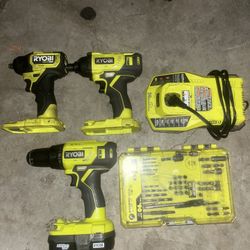 Ryobi Power Tool Set 