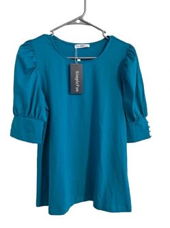 Women’s Teal Blouse