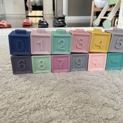 Mini Tudou Baby Blocks, Soft Building Blocks