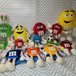 M&M Huge lot of plushes
