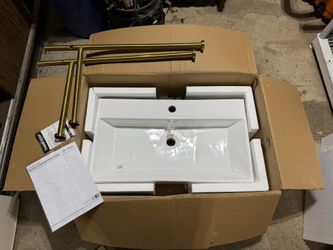 Swiss Madison Claire 30" Console Sink - Brand New