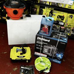 DETAILING SUPPLIES SETUP 