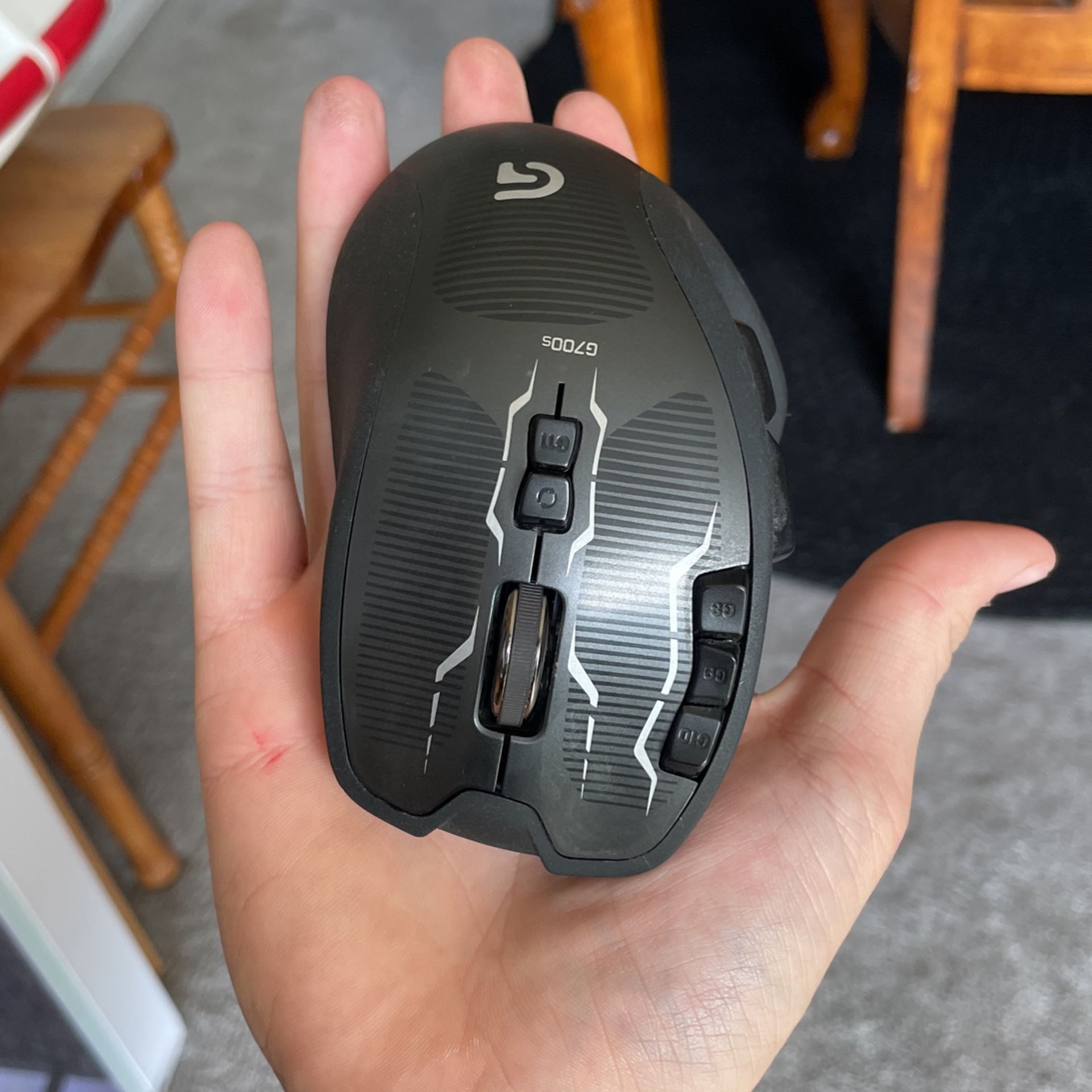 Used Logitech G700s Wireless Laser Mouse