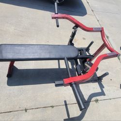 Very nice weight bench Olympic Weight Plates Sold Separately 