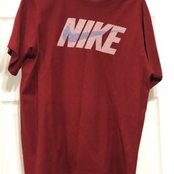 Nike Swoosh T Shirt Youth Size XL Short Sleeve Red