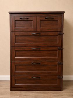 IKEA SONGESAND 6-Drawer Dresser – Brown – Excellent Condition