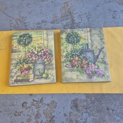 Wall Art Set Of 2  15x20