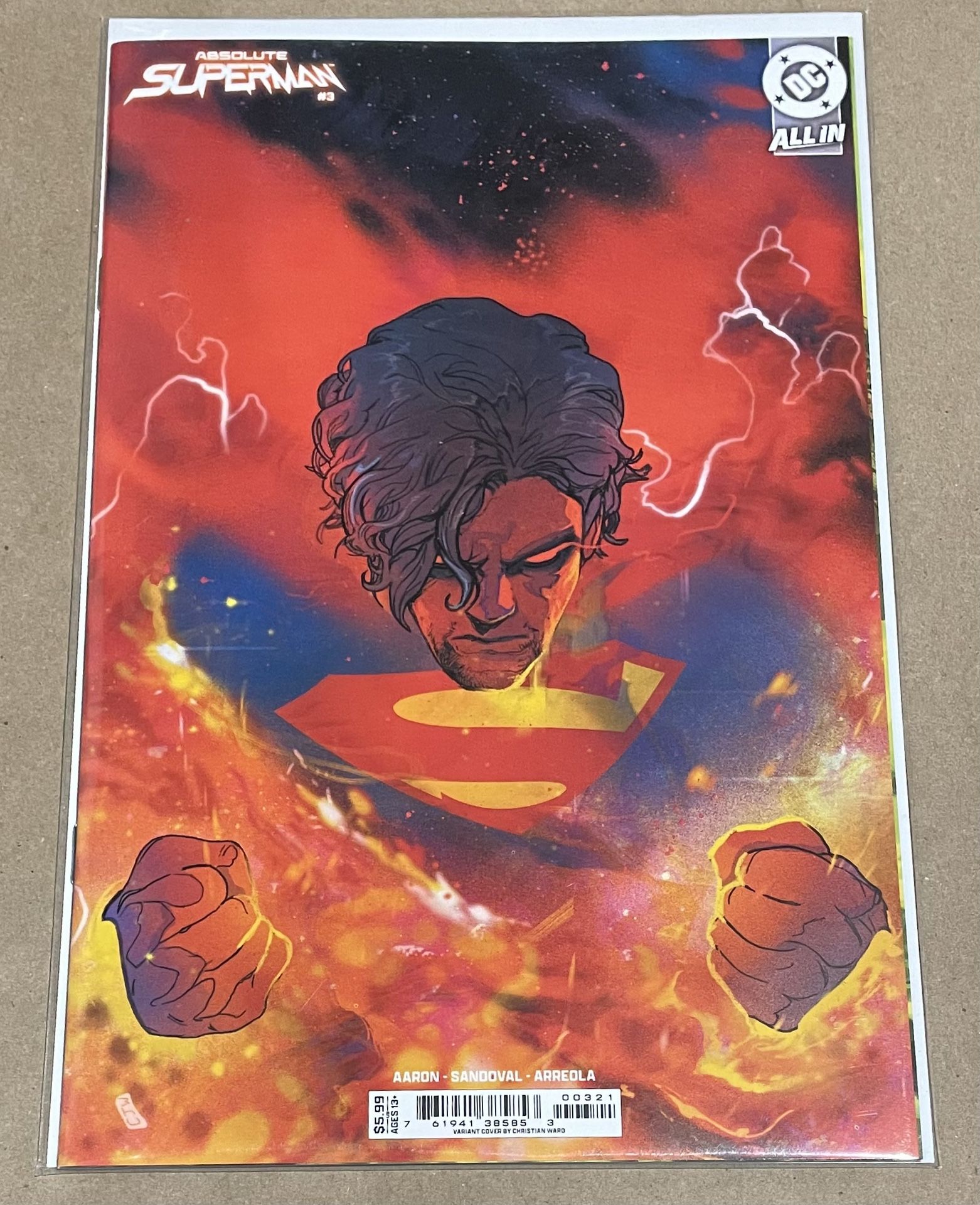 Absolute Superman 3, 1st Print, Christian Ward Cover