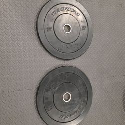 25lb & 10lb plate pair